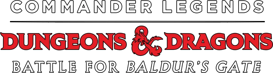 Commander Legends: Battle for Baldur's Gate logo
